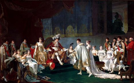 Il matrimonio di mio fratello Girolamo e Carolina, Fontainebleau, 22 Agosto 1807.